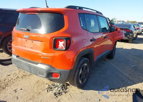 2017 Jeep Renegade Sport 4X4 из США, поврежденный, VIN ZACCJBAB0HPG21086